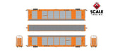 Scaletrains SXT38860 Gunderson Multi-Max Autorack BNSF/Orange/TTGX #693972  HO Scale