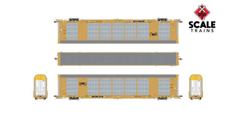 Scaletrains SXT38886 Gunderson Multi-Max Autorack CSX/Boxcar Logo/TTGX #695538 HO Scale