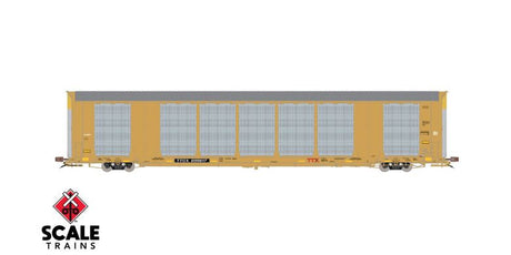 Scaletrains SXT38893 Gunderson Multi-Max Autorack TTX/Yellow/TTGX #695617 HO Scale