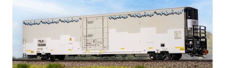 Scaletrains SXT38961 Trinity 82' 7883 Mechanical Reefer, TILX/ex-BNSF Patched with Roofline Icicles/Carrier #793095 HO Scale