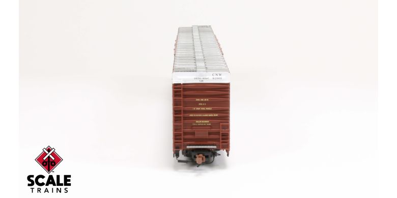 Scaletrains SXT39054 Thrall 86' High-Cube Double-Plug-Door Boxcar with Roofwalk, Chicago & North Western/C&NW #92003 HO Scale