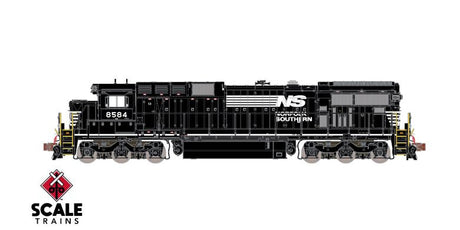 ScaleTrains SXT39163 GE C39-8 Phase II, NS Norfolk Southern/Ditch Lights #8584 DCC & Sound N Scale