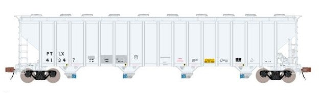 Scaletrains SXT39449 PS 5820 Covered Hopper, GE Rail Services/PTLX/Light Gray/Patched #41347 HO Scale