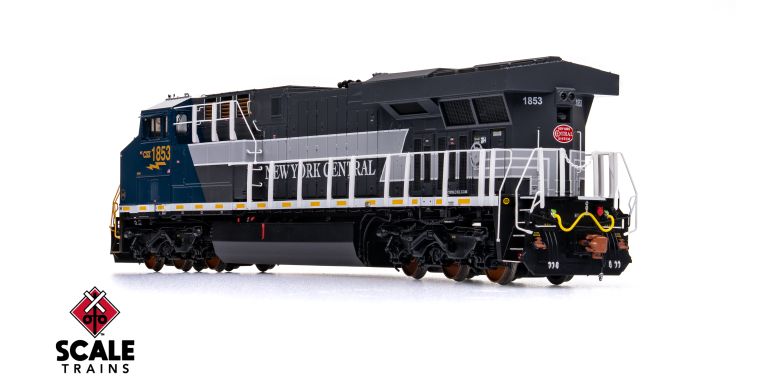 Scaletrains SXT39933 GE ES44AH - CSX/Heritage/New York Central/NYC #1853 - ESU v5.0 DCC & Sound HO Scale