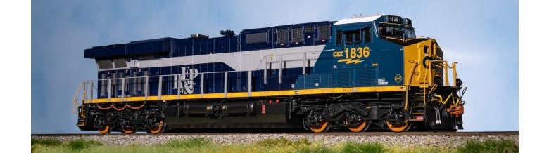 Scaletrains SXT39937 GE ES44AH - CSX/Heritage/Richmond, Fredericksburg & Potomac/RFP #1836 - ESU v5.0 DCC & Sound HO Scale