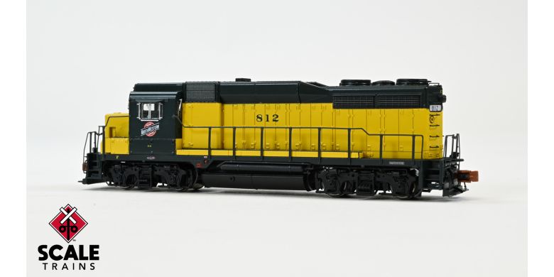ScaleTrains SXT39941 EMD GP30, Chicago & NorthWestern/”OY” Scheme #815 DCC & Sound N Scale