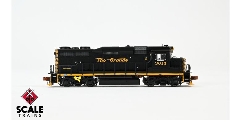 ScaleTrains SXT39963 EMD GP30, Rio Grande/Small Flying Lettering #3021 DCC & Sound N Scale