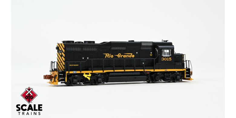 ScaleTrains SXT39963 EMD GP30, Rio Grande/Small Flying Lettering #3021 DCC & Sound N Scale