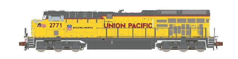 ScaleTrains SXT40521 GE C45AH UP Union Pacific/New Small Flag Scheme #2784 DCC & Sound HO Scale