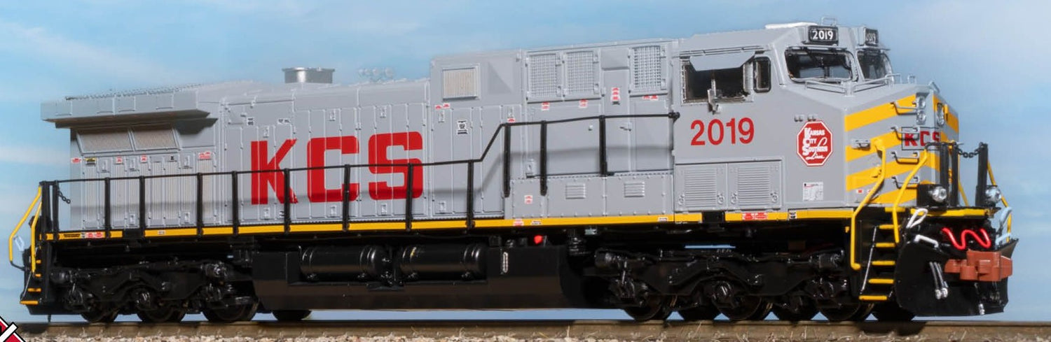 ScaleTrains SXT40613 GE AC4400CW, Kansas City Southern/Gray/KCS #2024 DCC & Sound N Scale