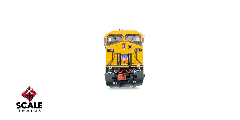 ScaleTrains SXT40659 GE AC4400CW, Union Pacific/ex-C&NW/Operation Lifesaver/Patched #6710 DCC & Sound N Scale
