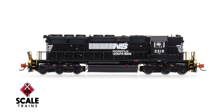 Scaletrains Rivet Counter SXT40725 EMD SD40-2, Norfolk Southern/Thoroughbred/Corrugated Grilles #3326 DCC & Sound N Scale