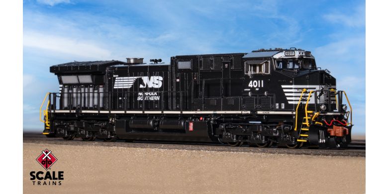 Scaletrains Rivet Counter SXT40839 GE AC44C6M, Norfolk Southern/Horsehead #4025 N Scale