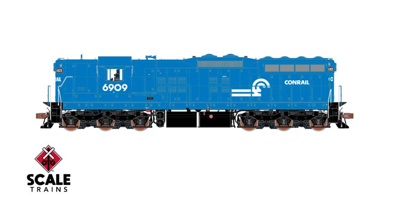 Scaletrains SXT41154 EMD SD9, CR Conrail/Can Opener #6909 - ESU v5.0 DCC & Sound HO Scale