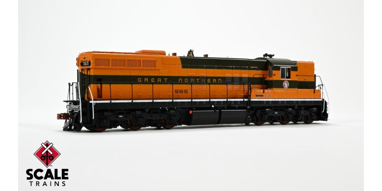 Scaletrains SXT41166 EMD SD7, GN Great Northern/Empire Builder/As Delivered #565 - ESU v5.0 DCC & Sound HO Scale