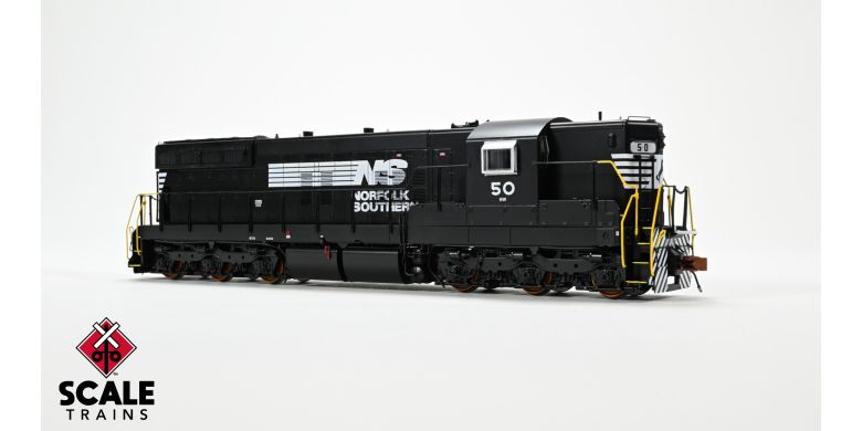 Scaletrains SXT41178 EMD SD9M, NS Norfolk Southern/Thoroughbred #50 - ESU v5.0 DCC & Sound HO Scale