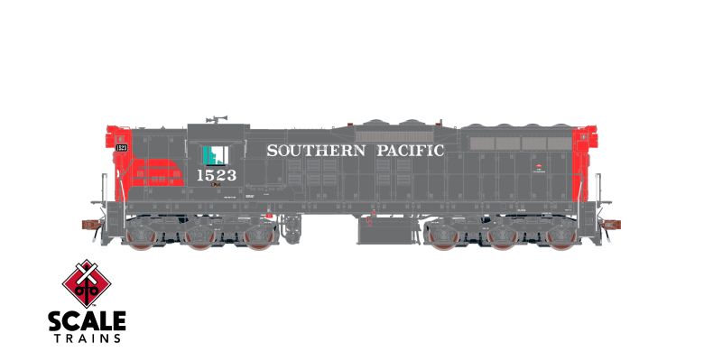 Scaletrains SXT41200 EMD SD7R, SP Southern Pacific/Bloody Nose #1540 - ESU v5.0 DCC & Sound HO Scale