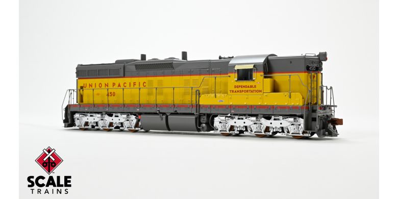 Scaletrains SXT41202 EMD SD7, UP Union Pacific/Dependable Transportation #450 - ESU v5.0 DCC & Sound HO Scale