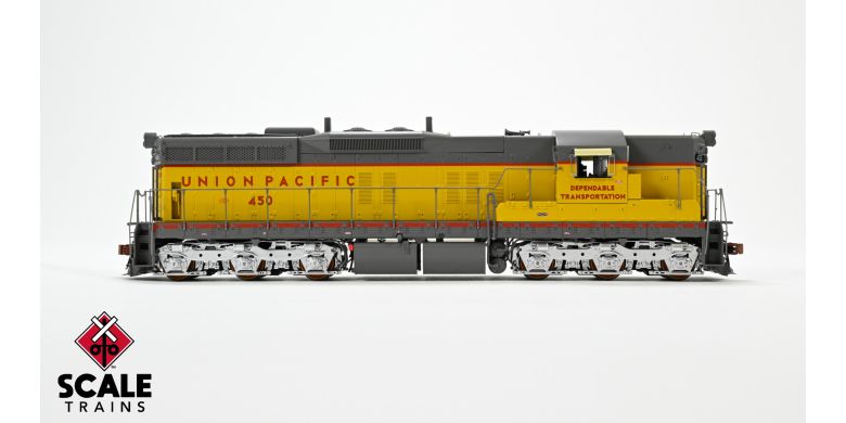 Scaletrains SXT41202 EMD SD7, UP Union Pacific/Dependable Transportation #450 - ESU v5.0 DCC & Sound HO Scale
