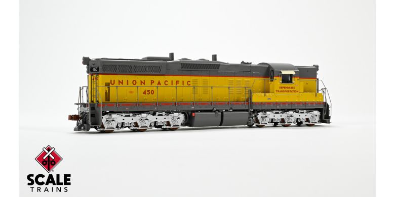 Scaletrains SXT41202 EMD SD7, UP Union Pacific/Dependable Transportation #450 - ESU v5.0 DCC & Sound HO Scale
