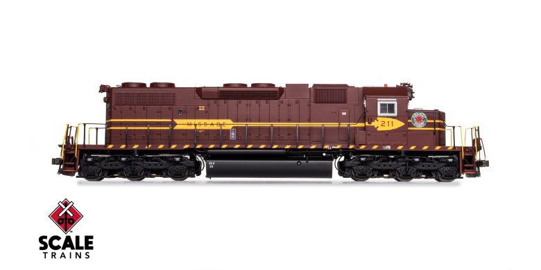 Scaletrains SXT41264 EMD SD38-2, Duluth Missabe & Iron Range/DM&IR/Maroon Lettering #211 - ESU v5.0 DCC & Sound HO Scale
