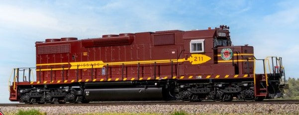 Scaletrains SXT41264 EMD SD38-2, Duluth Missabe & Iron Range/DM&IR/Maroon Lettering #211 - ESU v5.0 DCC & Sound HO Scale
