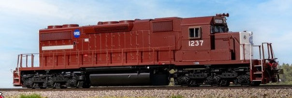 Scaletrains SXT41278 EMD SD38-2, GATX/ex-Reserve Mining/Patched White Stripe #1244 - ESU v5.0 DCC & Sound HO Scale