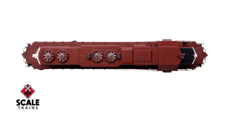 Scaletrains SXT41274 EMD SD38-2, GATX/ex-Reserve Mining/Patched Maroon Stripe #1239 - ESU v5.0 DCC & Sound HO Scale
