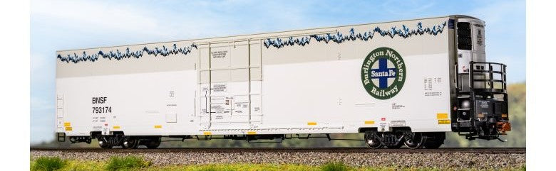 Scaletrains SXT41368 Trinity 82' 7883 Mechanical Reefer, BNSF/Roofline Icicles/Patched/Late Thermo King #793174 HO Scale