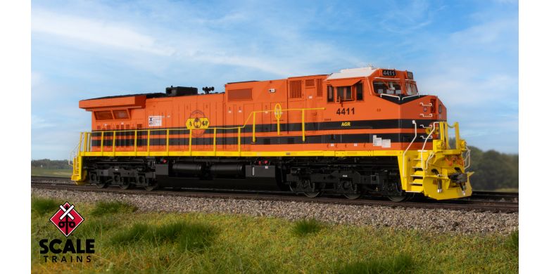Scaletrains SXT41525 GE DASH 9-44CW, Alabama & Gulf Coast #4412 - ESU v5.0 DCC & Sound HO Scale