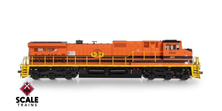 Scaletrains SXT41531 GE DASH 9-44CW, Arizona & California #4402 - ESU v5.0 DCC & Sound HO Scale