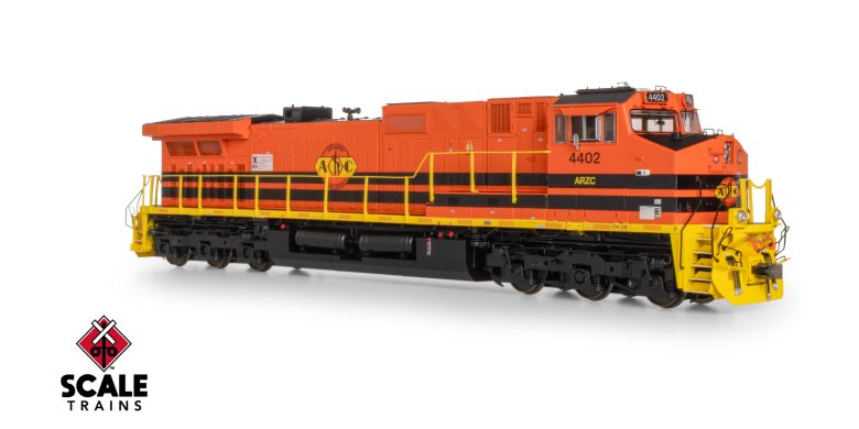Scaletrains SXT41531 GE DASH 9-44CW, Arizona & California #4402 - ESU v5.0 DCC & Sound HO Scale