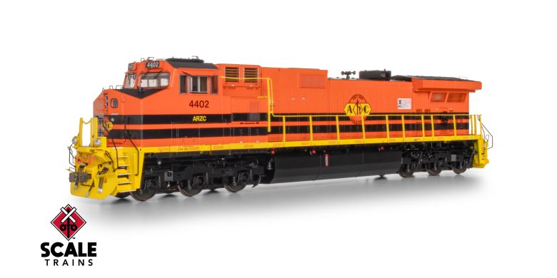 Scaletrains SXT41531 GE DASH 9-44CW, Arizona & California #4402 - ESU v5.0 DCC & Sound HO Scale