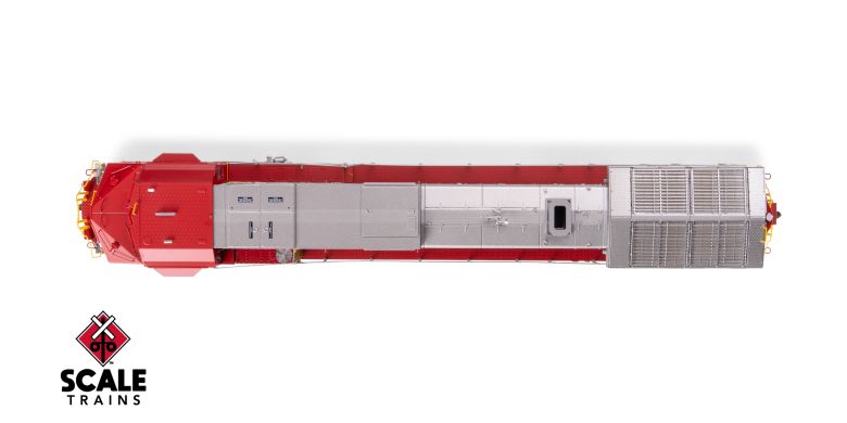 Scaletrains SXT41539 GE DASH 9-44CW, BNSF/Warbonnet/BNSF Nose Lettering #734 - ESU v5.0 DCC & Sound HO Scale