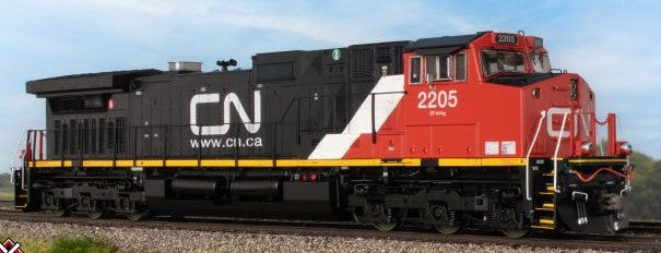 Scaletrains SXT41547 GE DASH 9-44CW, Canadian National/Teardrop Windshields/Red Marker Lights #2200 - ESU v5.0 DCC & Sound HO Scale