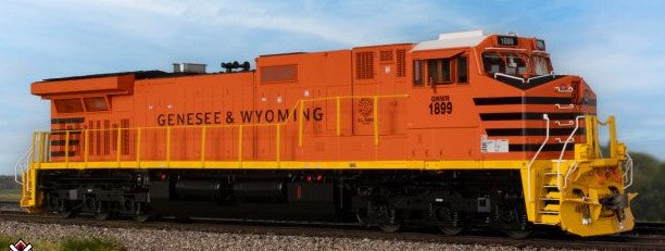 Scaletrains SXT41559 GE DASH 9-44CW, Genesee & Wyoming/Heritage Unit #1899 - ESU v5.0 DCC & Sound HO Scale