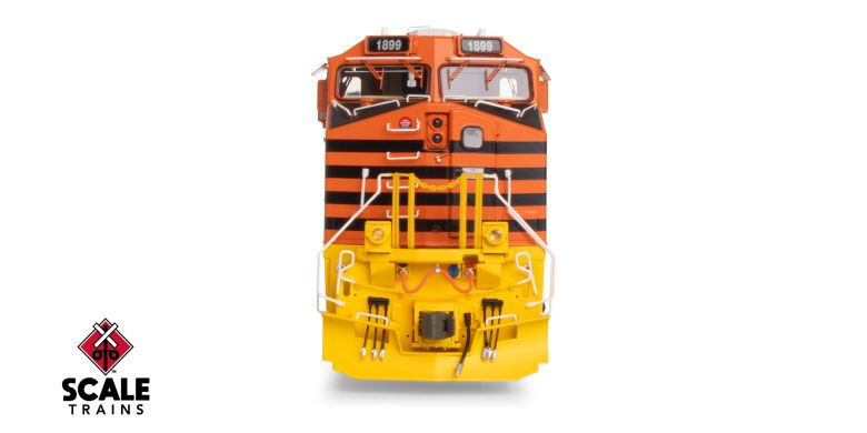 Scaletrains SXT41559 GE DASH 9-44CW, Genesee & Wyoming/Heritage Unit #1899 - ESU v5.0 DCC & Sound HO Scale