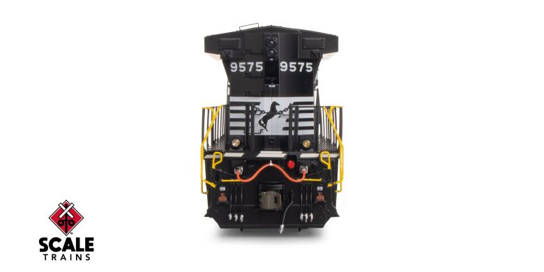 Scaletrains SXT41577 GE DASH 9-44CW, Norfolk Southern/Thoroughbred/Dashed Sill Stripe #9700 - ESU v5.0 DCC & Sound HO Scale