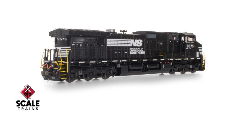 Scaletrains SXT41577 GE DASH 9-44CW, Norfolk Southern/Thoroughbred/Dashed Sill Stripe #9700 - ESU v5.0 DCC & Sound HO Scale