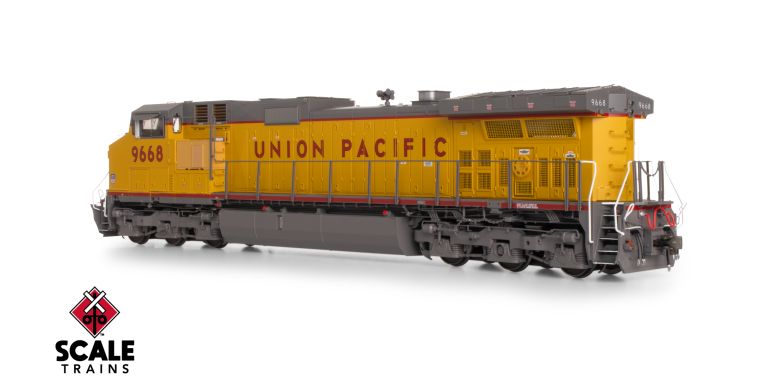 Scaletrains SXT41587 GE DASH 9-44CW, Union Pacific/Red Sill Stripe #9790 - ESU v5.0 DCC & Sound HO Scale