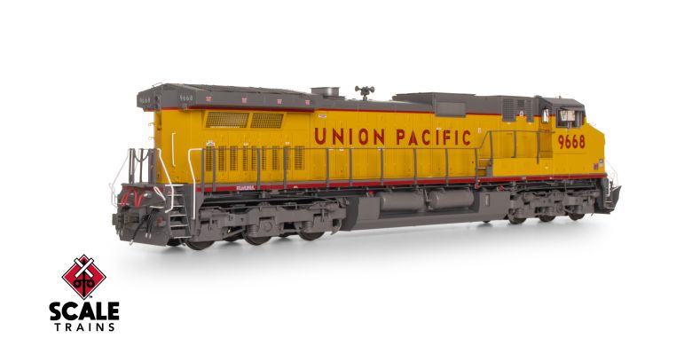 Scaletrains SXT41587 GE DASH 9-44CW, Union Pacific/Red Sill Stripe #9790 - ESU v5.0 DCC & Sound HO Scale
