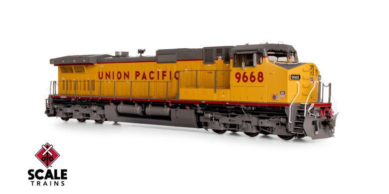Scaletrains SXT41587 GE DASH 9-44CW, Union Pacific/Red Sill Stripe #9790 - ESU v5.0 DCC & Sound HO Scale