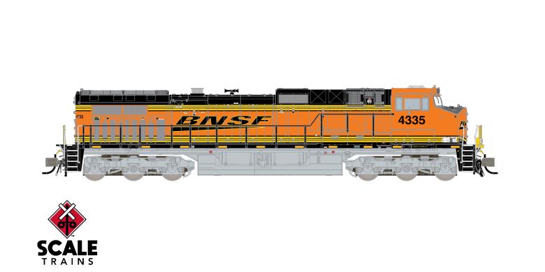 Scaletrains SXT41693 Rivet Counter GE DASH 9-44CW, BNSF/Heritage III #4479 - DCC & Sound N Scale