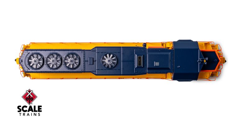 Scaletrains SXT41907 EMD GP40 GP40 Phase III, Chessie System/C&O #4099 - ESU v5.0 DCC & Sound HO Scale