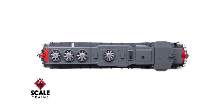 Scaletrains SXT41913 EMD GP40 Phase Ia3, Cotton Belt/Bloody Nose/As Rebuilt #7962 - ESU v5.0 DCC & Sound HO Scale