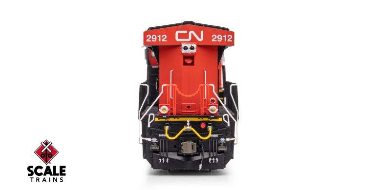 ScaleTrains SXT42088 Rivet Counter HO Scale GE ES44AC, Canadian National #2912 DCC & Sound HO Scale
