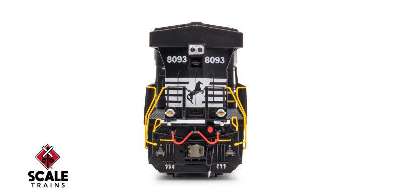 ScaleTrains SXT42102 Rivet Counter HO Scale GE ES44AC, Norfolk Southern/Horsehead/PTC #8093 DCC & Sound HO Scale