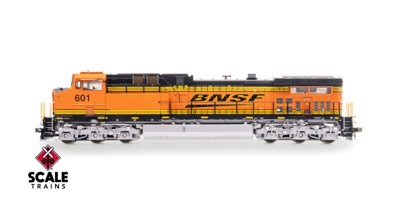 ScaleTrains SXT42238 Rivet Counter AC44C4M, BNSF/Heritage III/PTC #601 DCC & Sound HO Scale