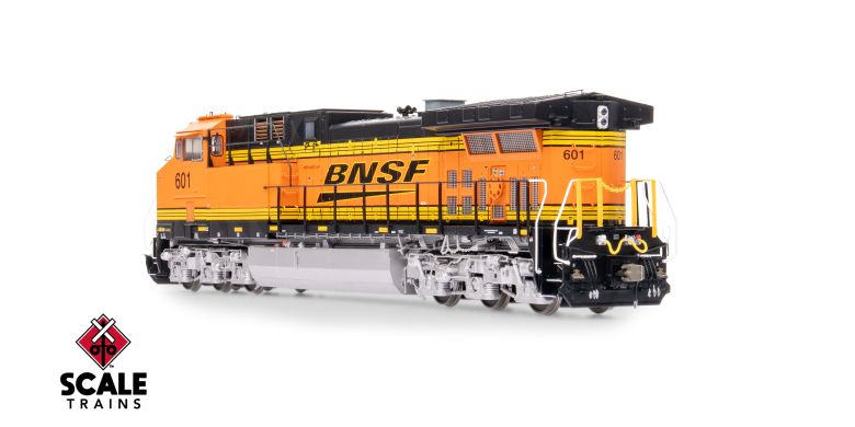 ScaleTrains SXT42238 Rivet Counter AC44C4M, BNSF/Heritage III/PTC #601 DCC & Sound HO Scale