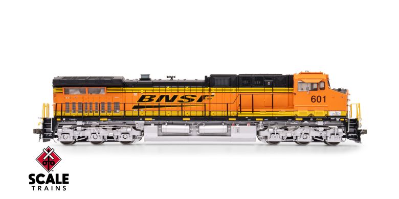 ScaleTrains SXT42238 Rivet Counter AC44C4M, BNSF/Heritage III/PTC #601 DCC & Sound HO Scale